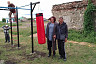 Семья участника СВО подарила спортплощадку юным саратовцам